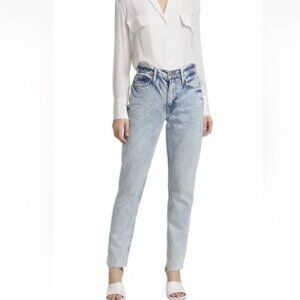 Frame Jeans Womens 30 Light Wash Le Piper Denim High Rise Pants